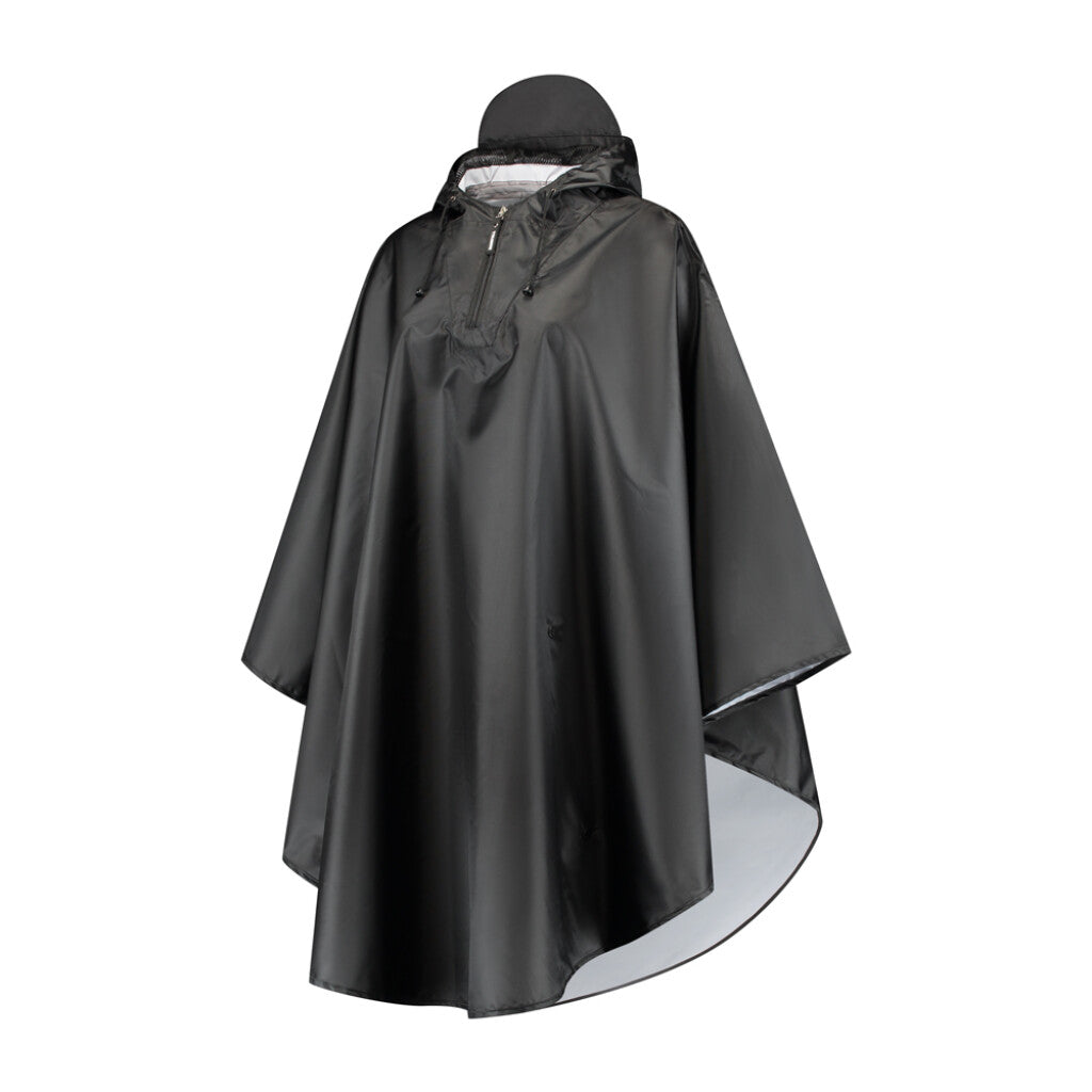 Regenponcho Mirage polyester - zwart