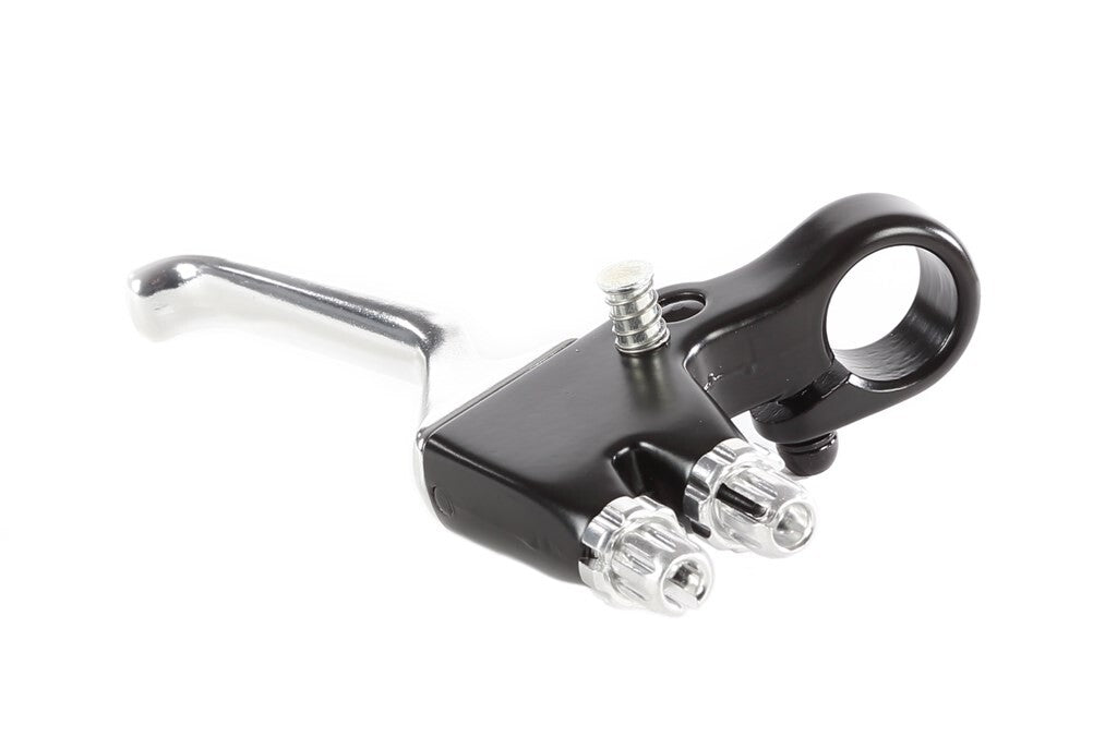 Levier de frein droit Mirage câble double - noir argent (emballage vrac)