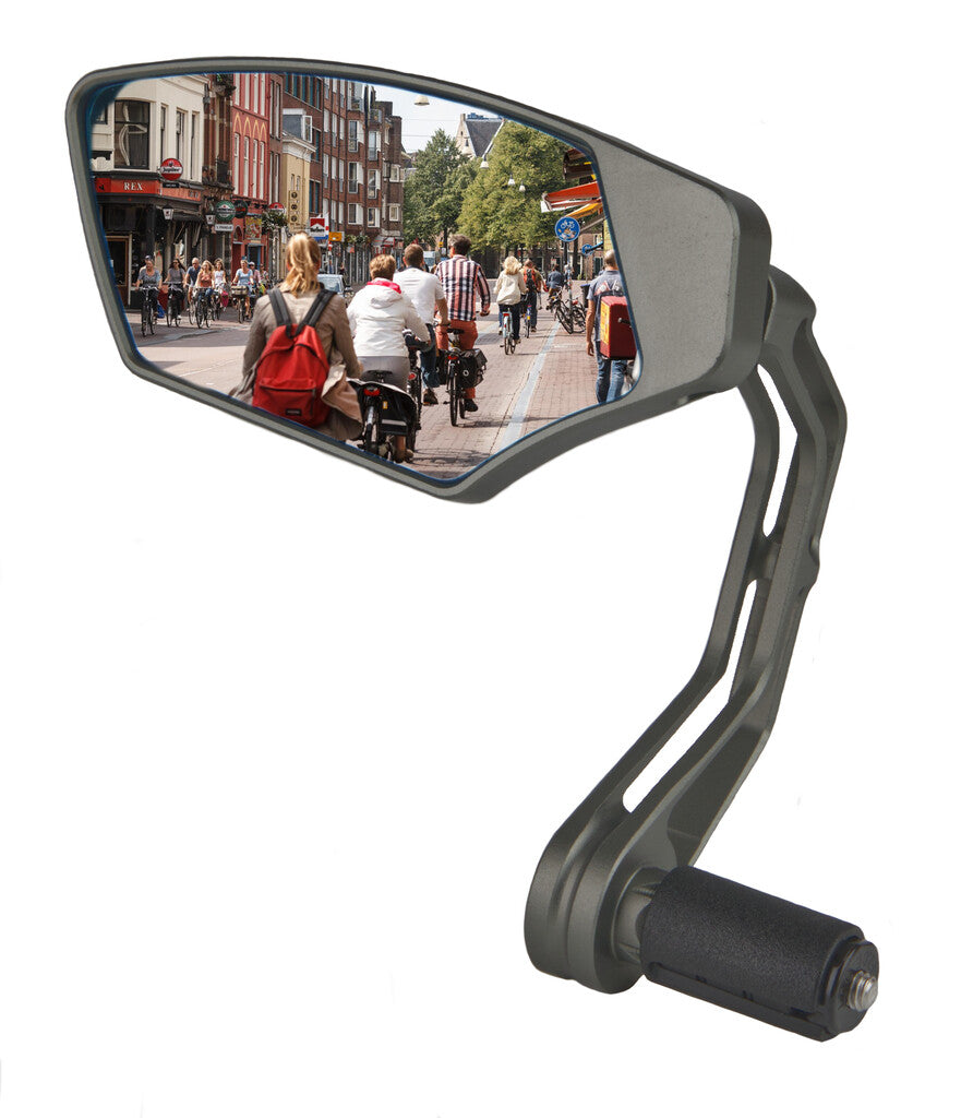 Mirage spiegel barend eerste klasse,dimmend glas, grijs, links