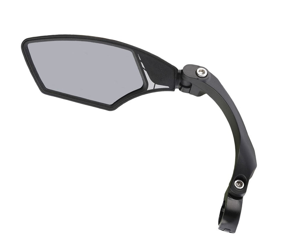 Rétroviseur gauche Mirage avec verre légèrement obscurcissant - multi-réglable pour speed pedelec (sur carte)