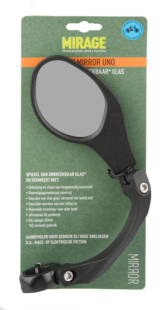 Miroir Mirage avec pince, rotatif (sur carte)