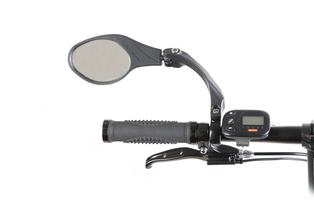 Mirage Stuurspiegel schakels 9 cm zwart