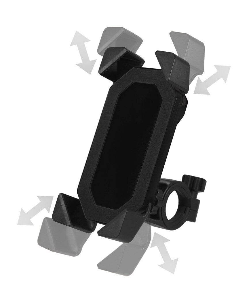 Phone Holder Mirage Black Handlebar Mount