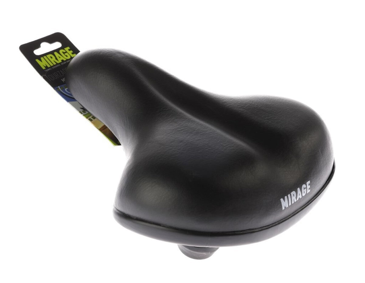 Mirage Saddle Comfort noir, y compris strop (paquet suspendu)