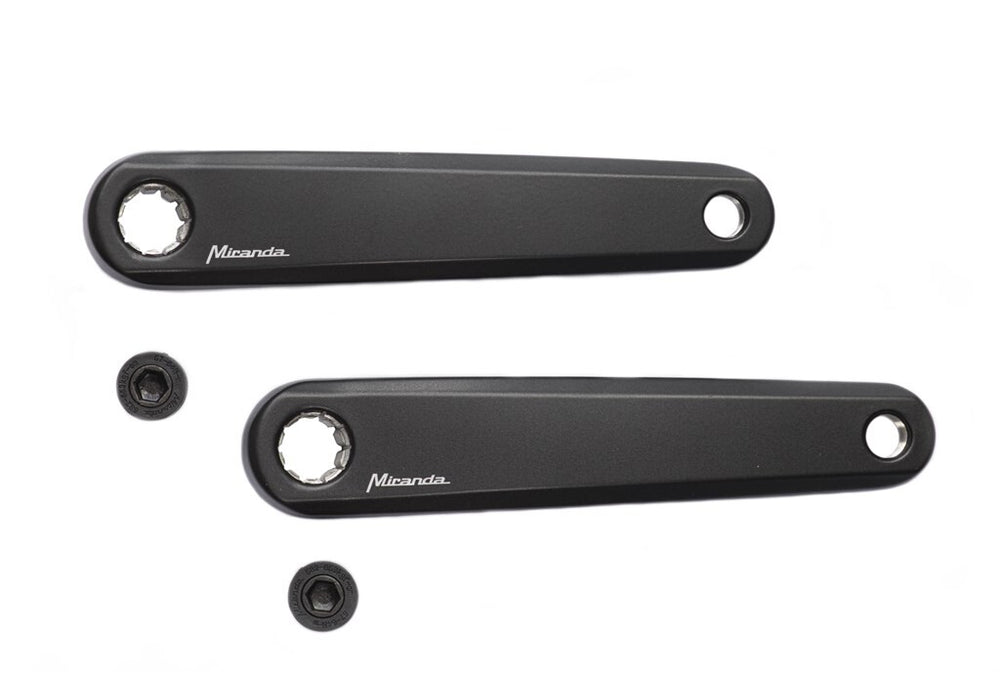 crankstel e-bike Delta Bosch 170 mm zwart