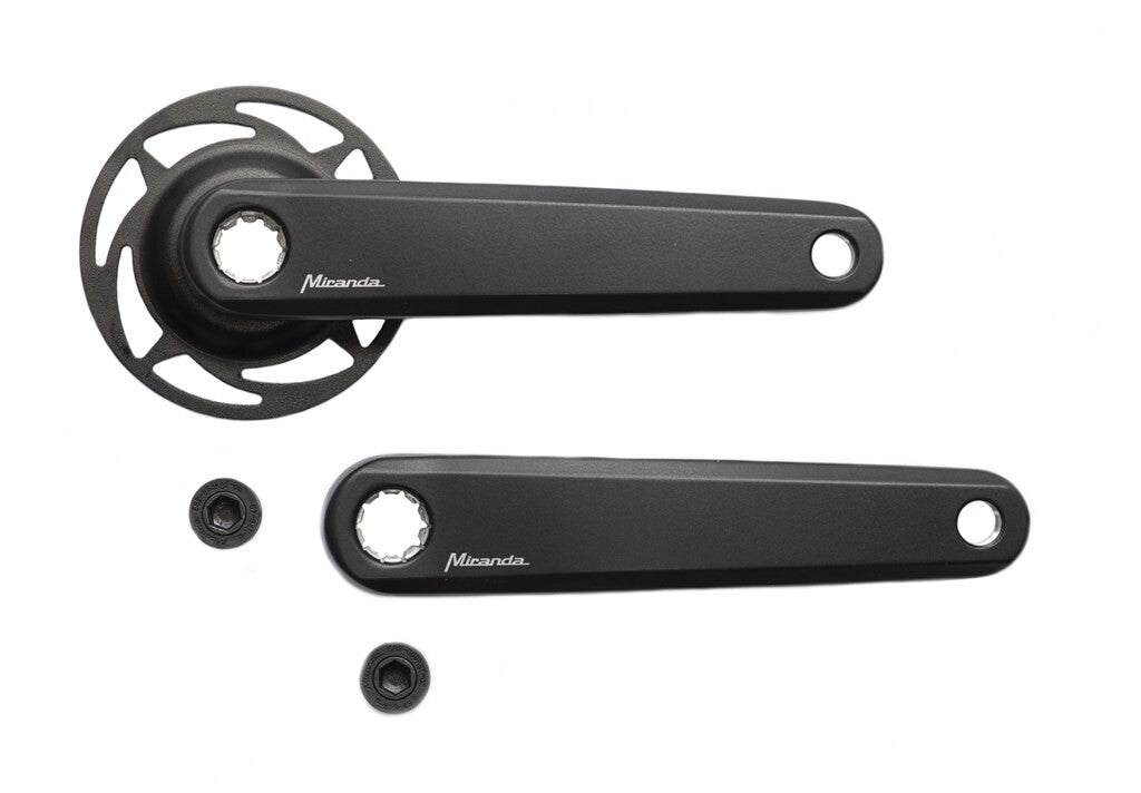 Miranda e-bike crankstel bosch 2 isis delta 170mm zwart + r-ring 857720
