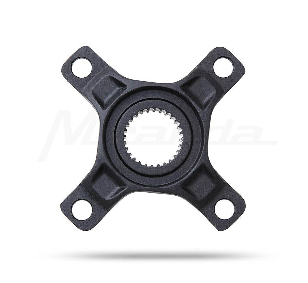Miranda yamaha spider 4-arm, bcd104 pw motor, alu, zwart