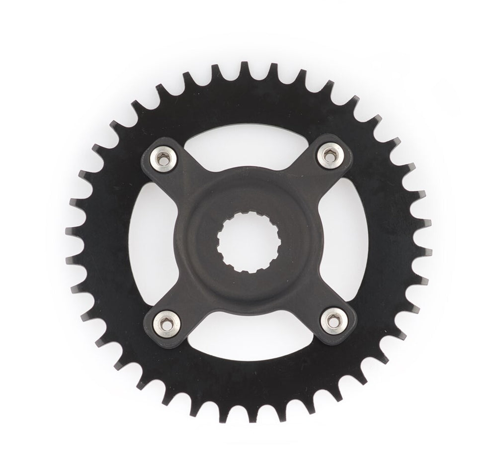 Pignon Miranda 38T Chainflow m spider déport 47mm Bosch3