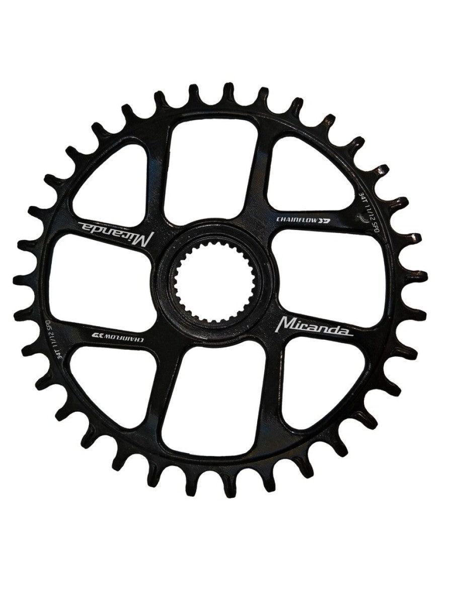 Miranda tandwiel 44t bosch gen. 4 5 - kettinglijn 52 54 mm - zwart