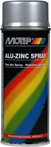 Zink aluminium spray, 400 ml. Motip