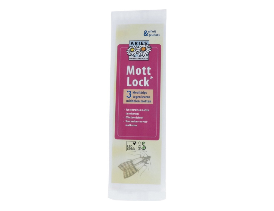 Aries mottlock - plakvallen levensmiddelenmotten 3 sets