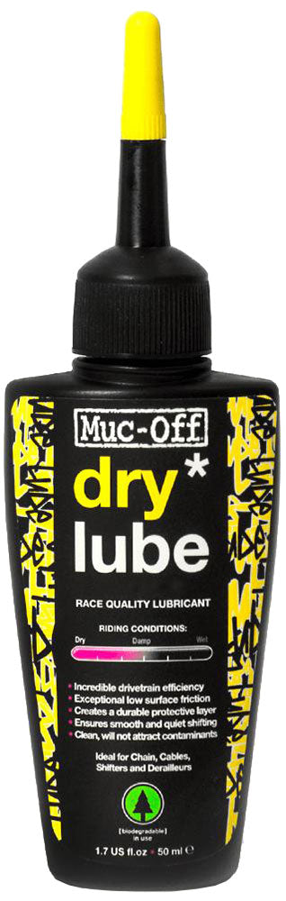 Muc-off dry lube chain oil for dryness | 120 ml