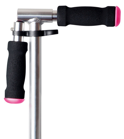 2-wiel Kinderstep Opvouwbaar Voetrem Roze Paars