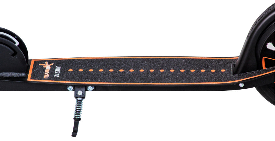 Pro 2-wiel Kinderstep Opvouwbaar Voetrem Zwart Oranje