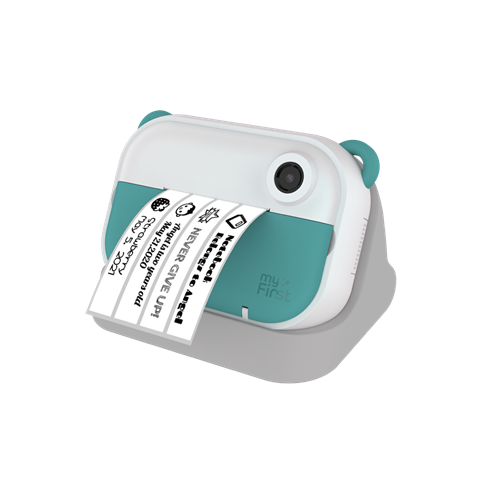 Mijneerste camera insta met blauwgroen