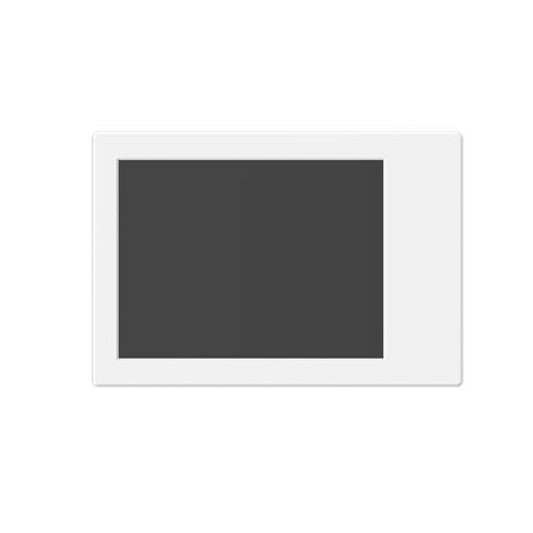 Mijn eerste frame doodle 9 wit