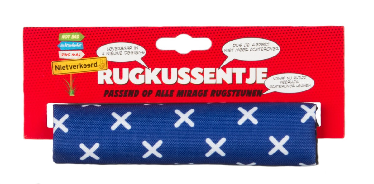 Nietverkeerd n v rugsteun kussen, mr. ms. x