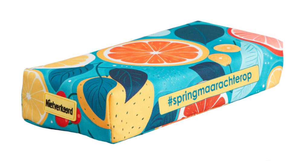 Newlooxs nietverkeerd zitkussen voor bagagedrager fruitcocktail