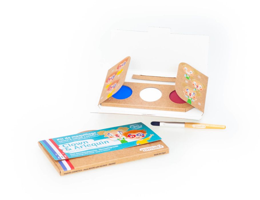 Namaki schmink - clown harlekijn - 3 kleuren