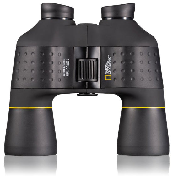 National geographic Verrekijker 10x50 Porro prisma staal zwart