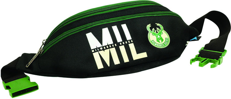 Milwaukee Bucks heuptas junior zwart groen one-size