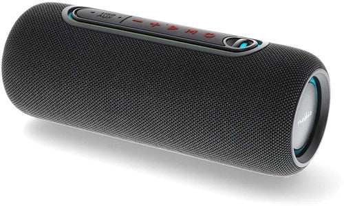 Nedis bluetooth®-speaker | maximale batterijduur: 4 uur | handheld ontwerp | 30 w | stereo | ingebouwde microfoon | x5 | koppelbaar | zwart - spbt2460bk
