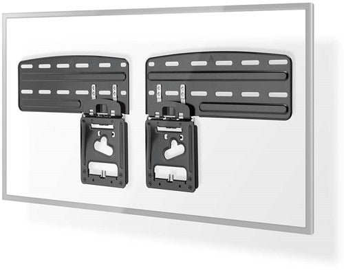 Nedis vaste tv-muurbeugel | 43 - 85 | maximaal schermgewicht: 60 kg | minimale muurafstand: 7.50 mm | staal | zwart - tvwm5065bk