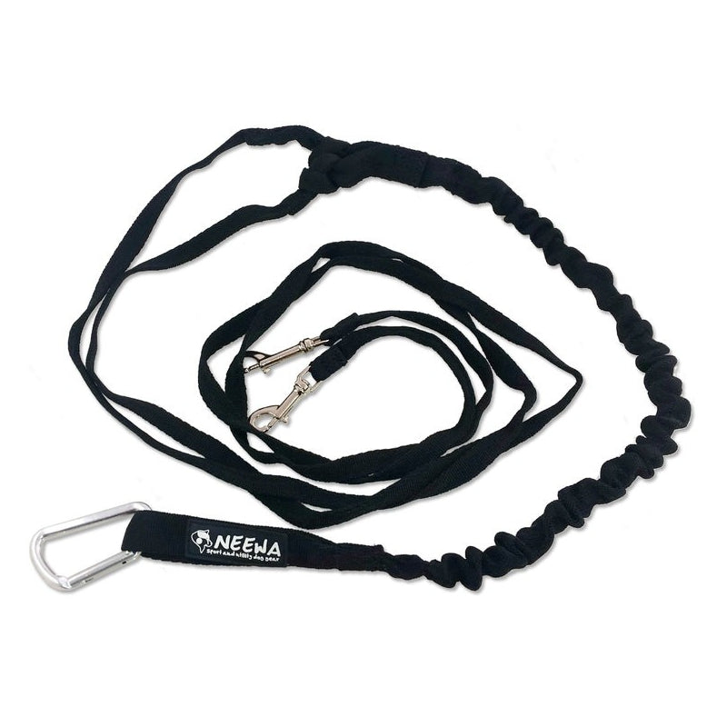 neewa - ligne de remorquage de course de chiens pour 2 chiens