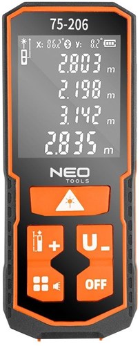 Neo laserafstandsmeter | 100m digitaal | ip54 - 6420455