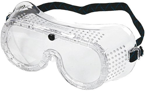 Neo veiligheidsbril | transparant | met rubber band - 6453425