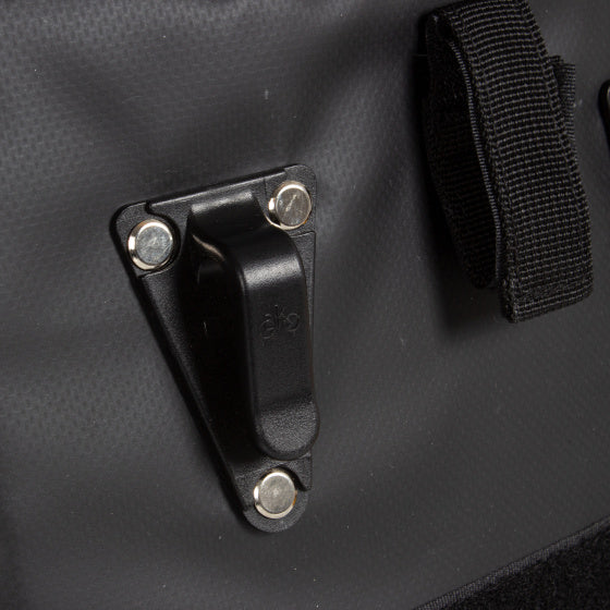 Bike carbon waterafstotende fietsschoudertas 12l rood