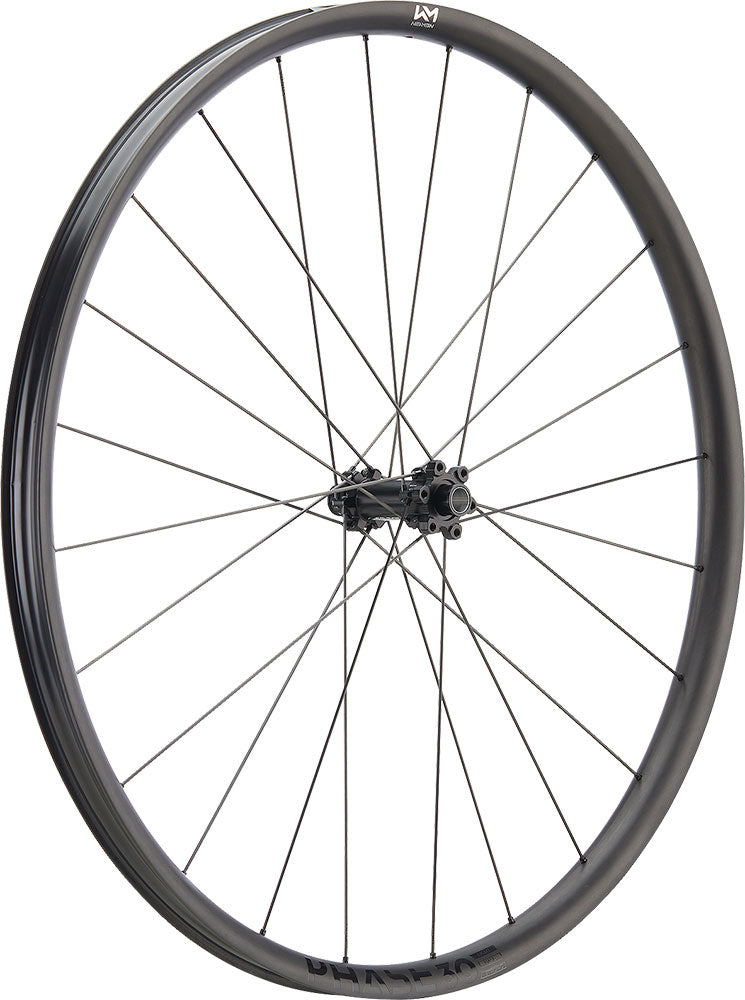 Newmen phase 30 light vonoa 29 6-bolt 15x110 fade carbon front wheel