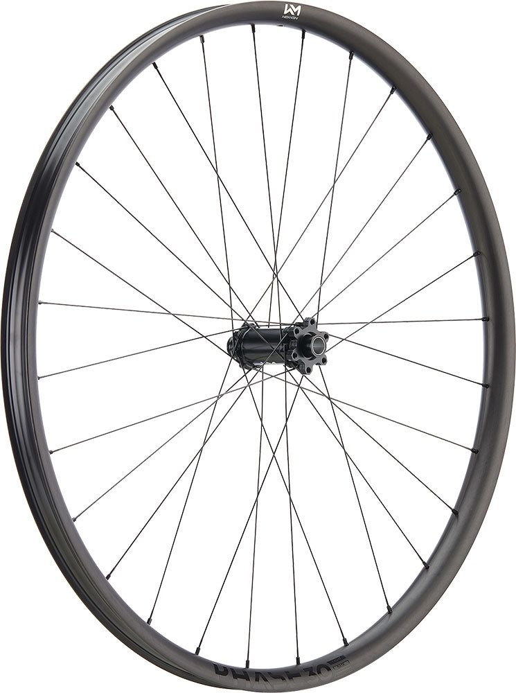 Newmen phase 30 light 29 6-bolt 15x110 fade carbon front wheel