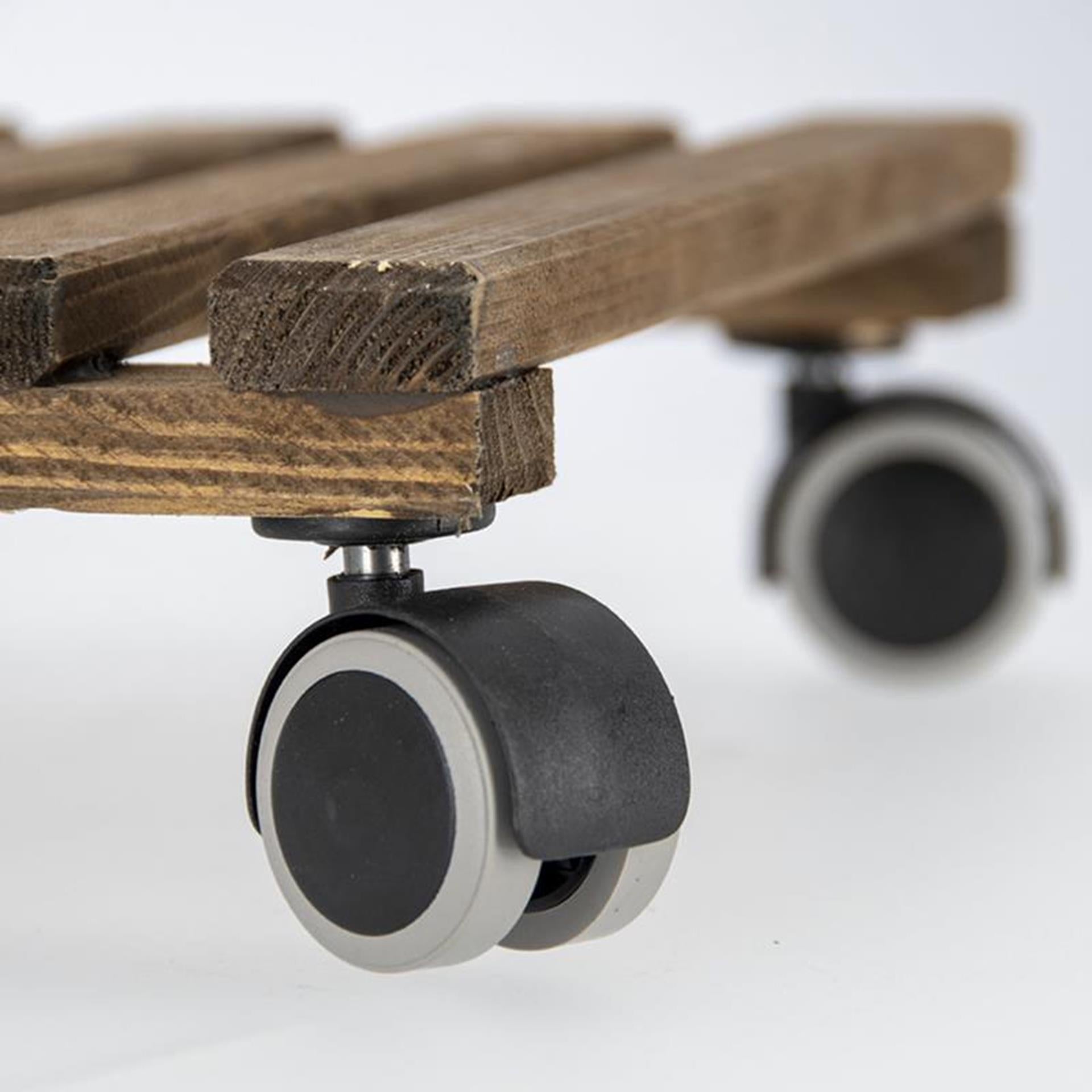 Esschert design plantentrolley vierkant