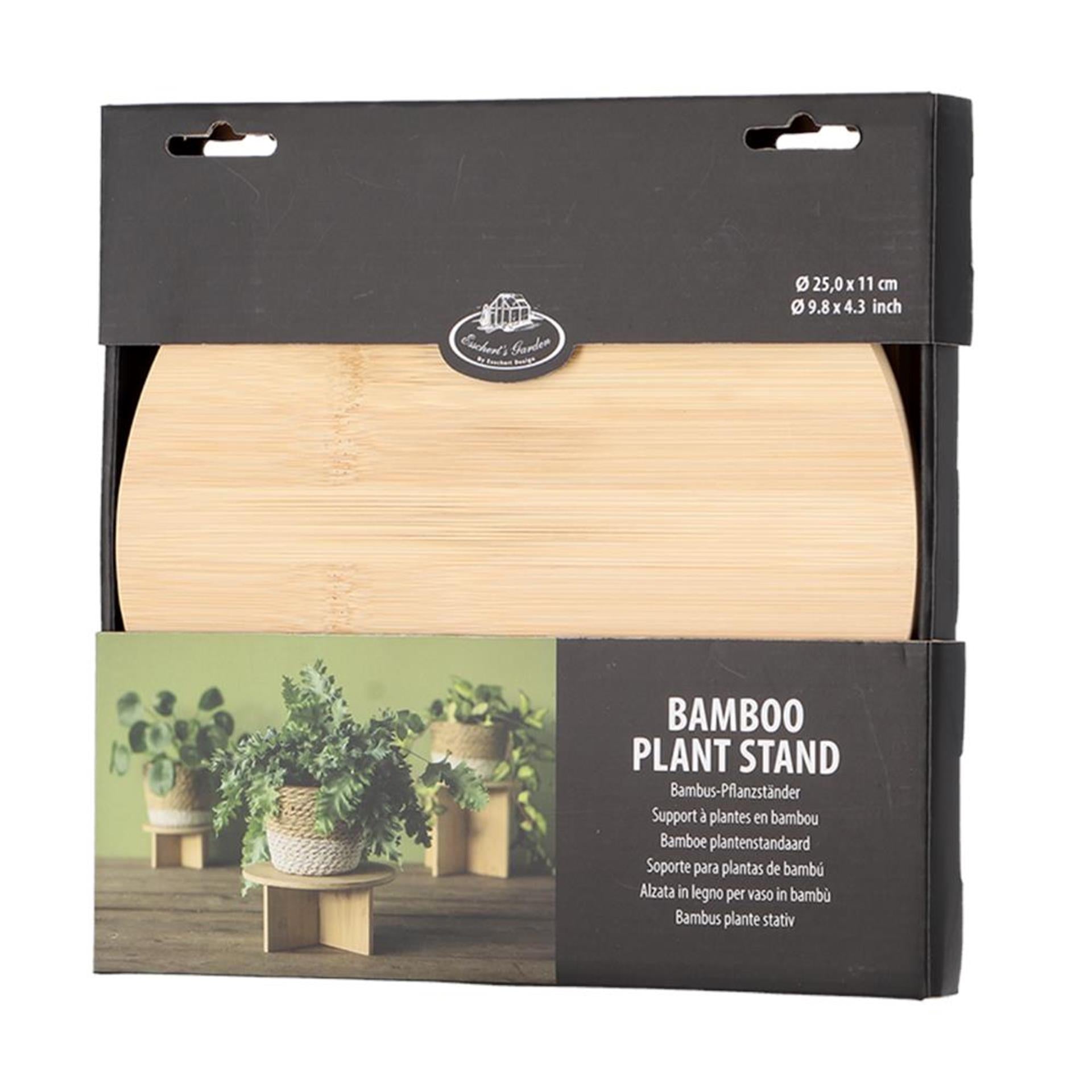 Esschert design plantentafeltje bamboe m