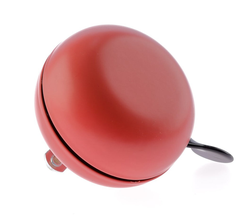 Nietverkeerd bel 80mm Ding Dong bordeaux rood