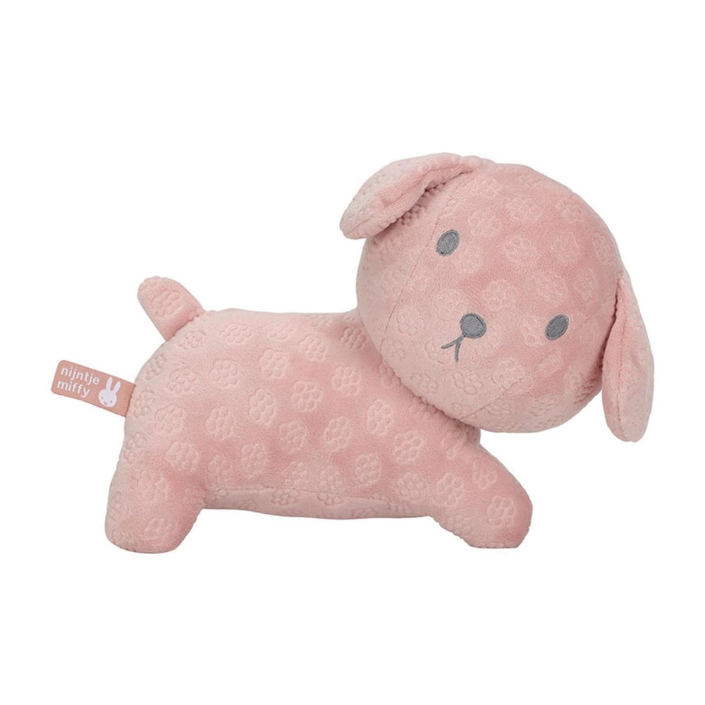 Little dutch snuffie knuffel 25cm pink flower