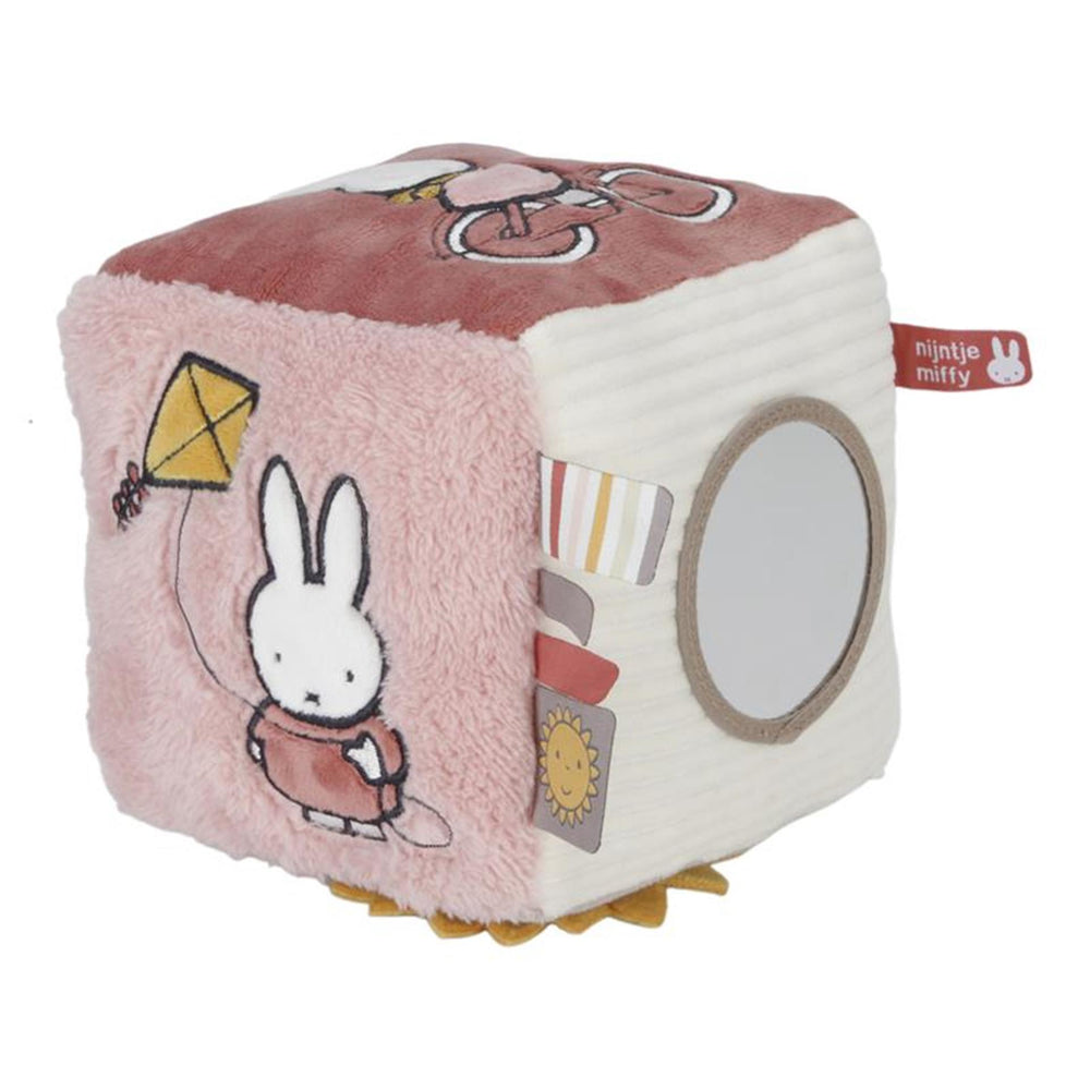 Tiamo nijntje kubus pluizig roze