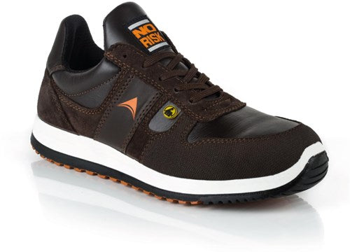 No risk biker laag 1206.02 s3 | bruin | maat 44 - 11.071.011.44