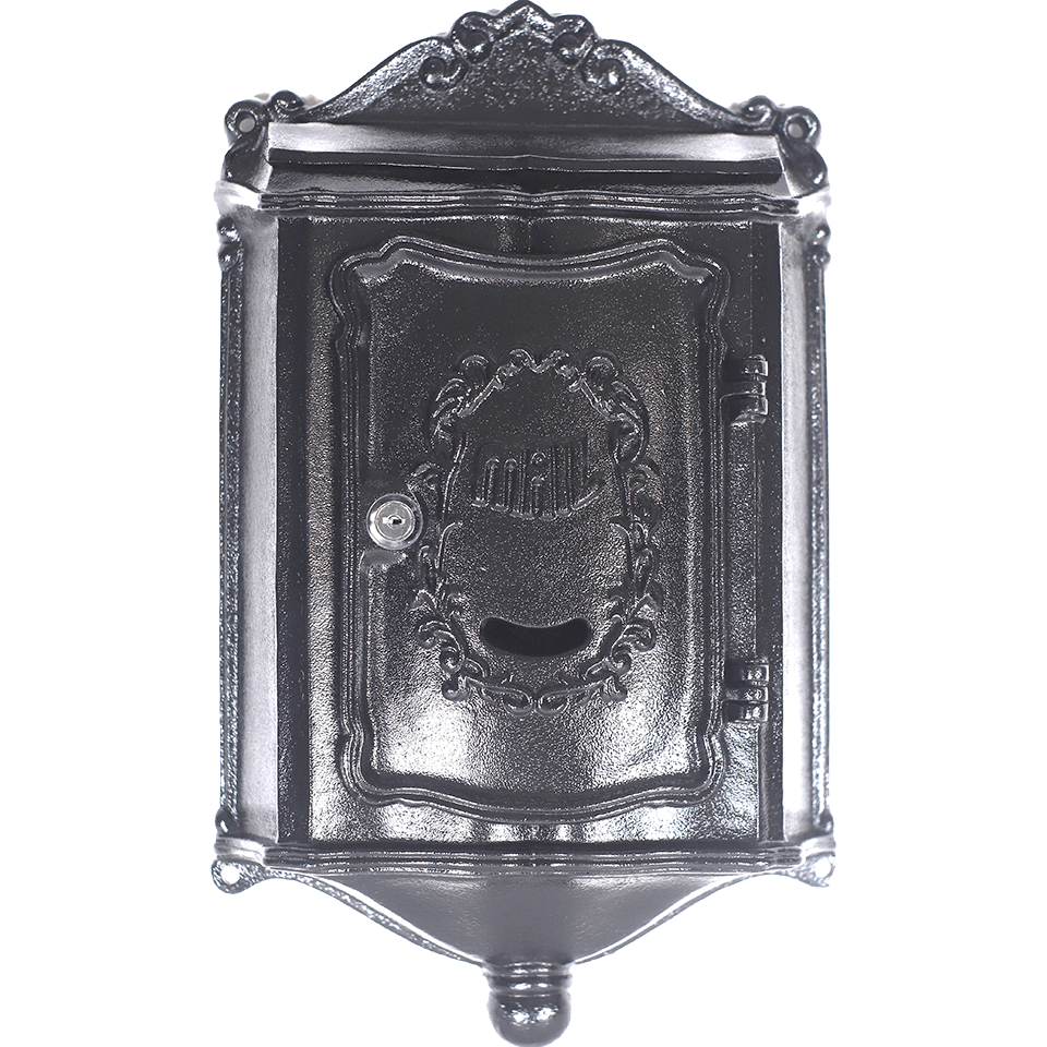 Postguard - Nostalgische Brievenbus zwart