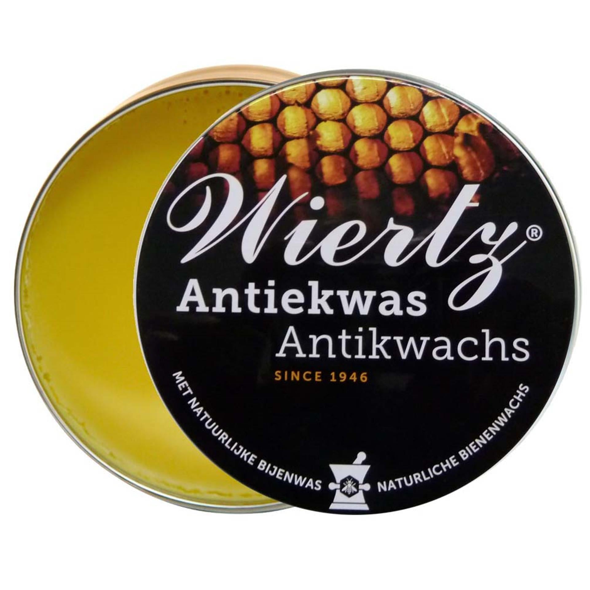 Wiertz antiekwas naturel geel 380ml