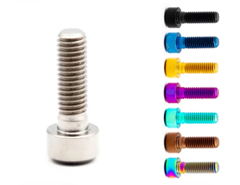 Oak components titanium screw m5x16 | raw