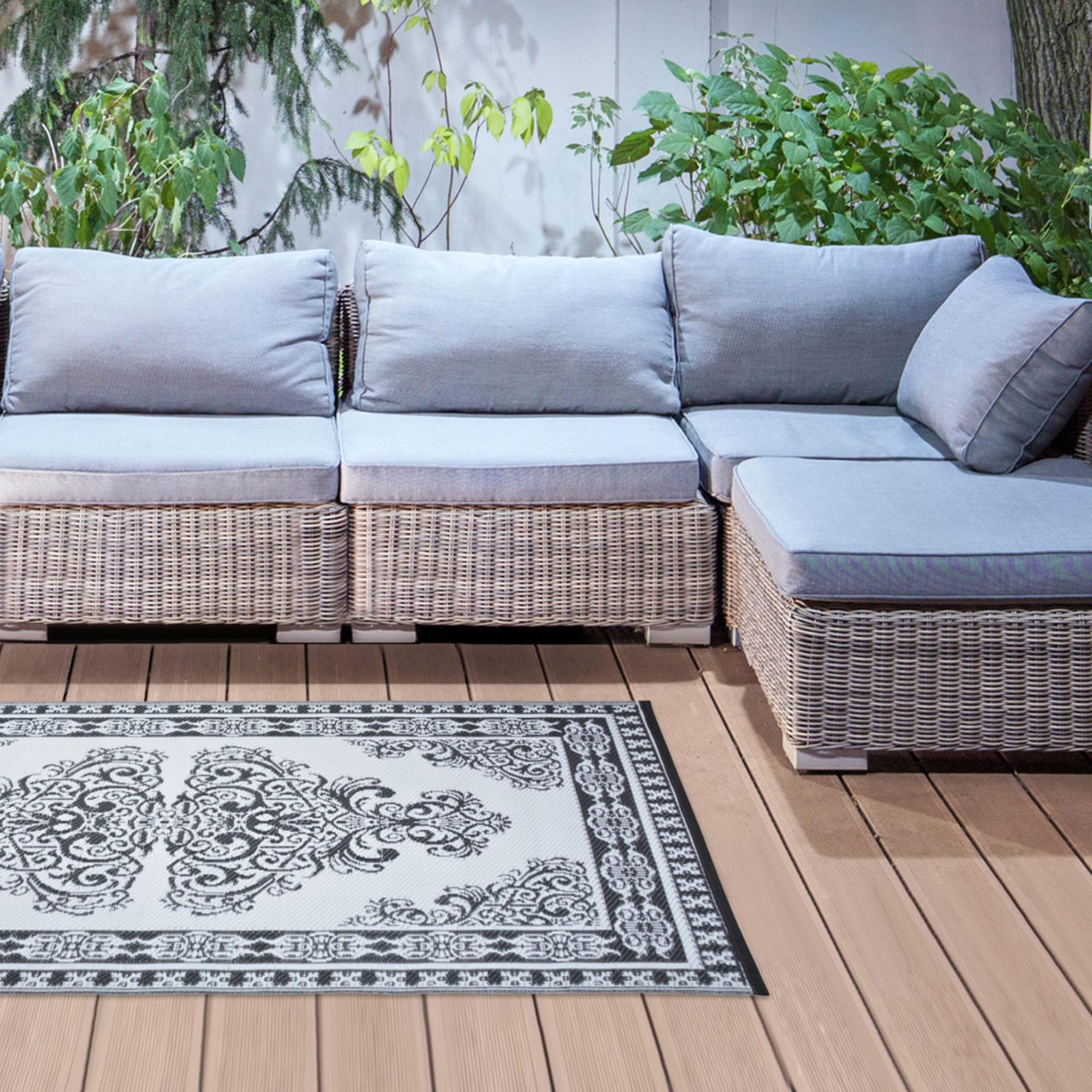 Esschert design esschert tuintapijt perzisch 186x120cm