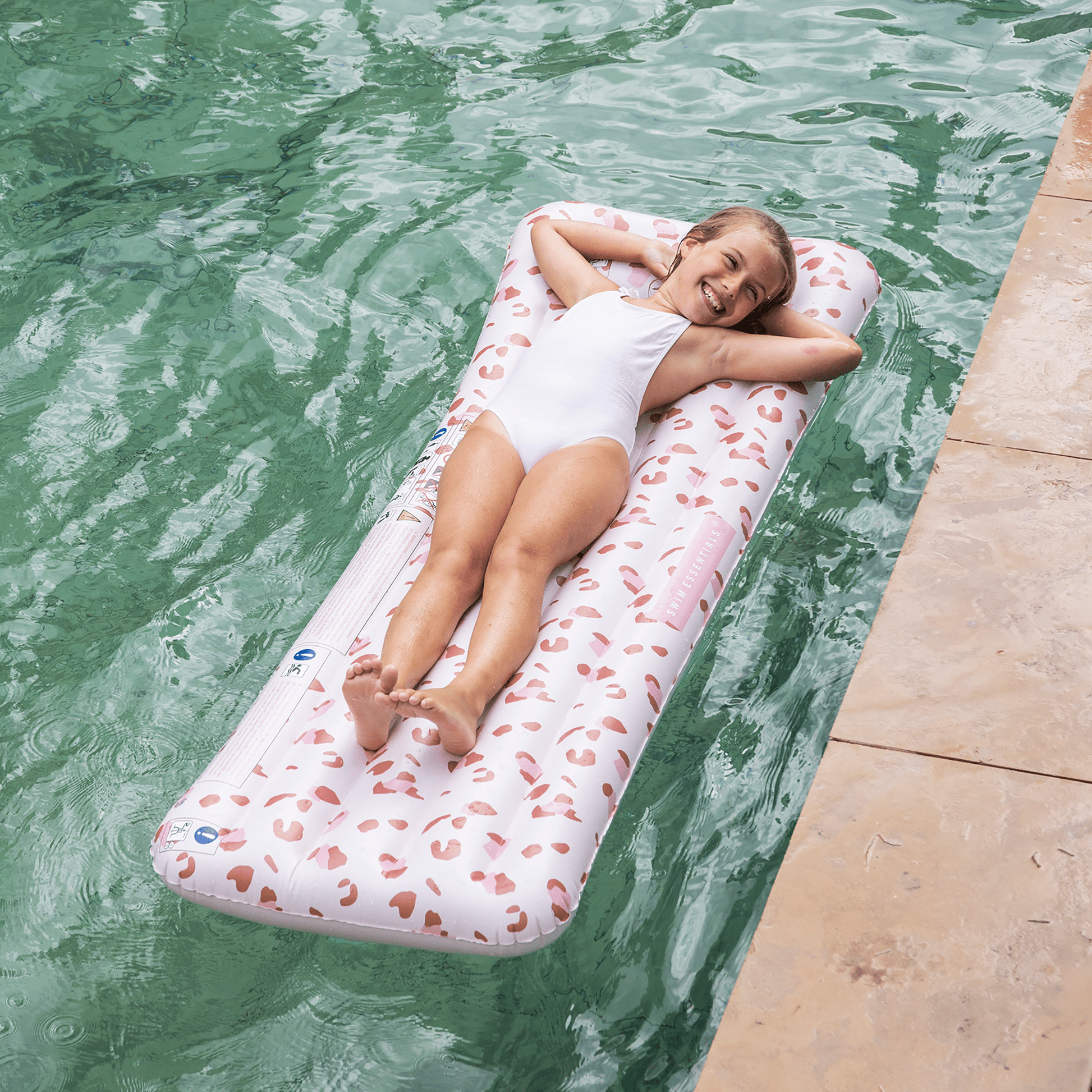 Luipaard | oudroze luxe luchtbed