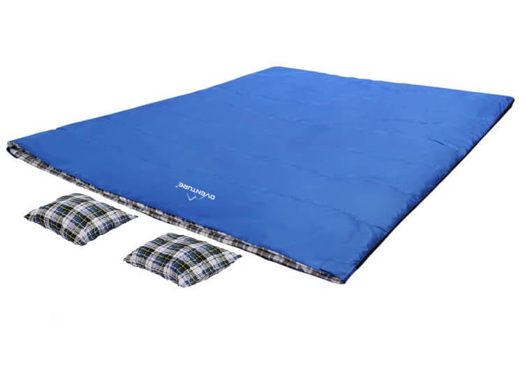 Oventure dubbele comfort slaapzak