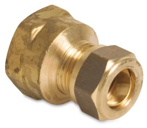 Bonfix rechte overgangskoppeling 22x3 4 knel inw. | 5 stuk stuks