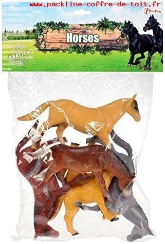 Jonotoys paarden - 6 verschillende paarden in zak