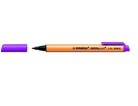 Stabilo fineliner - greenpoint - paars