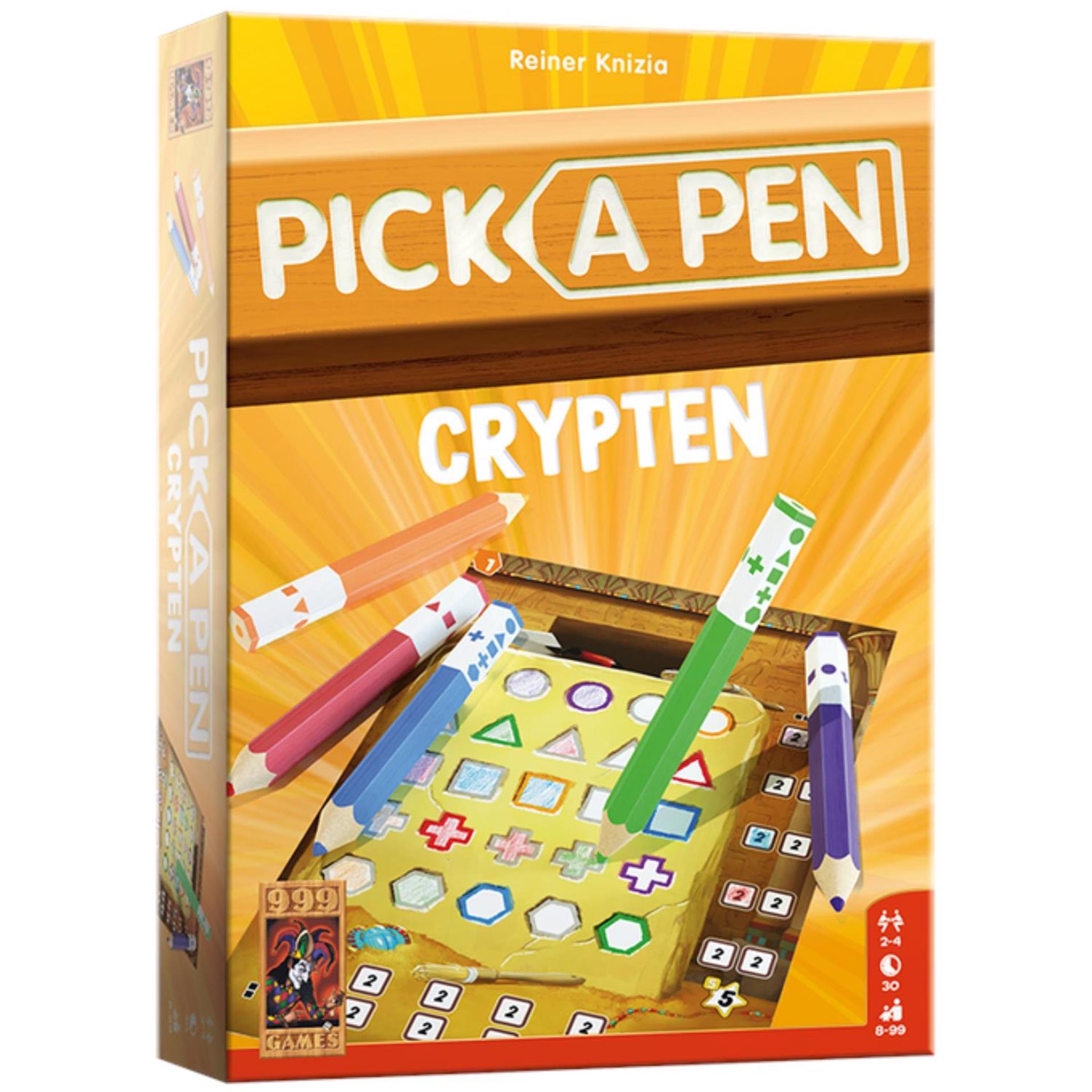 999Games Kies een Pen Crypten Dobbelspel