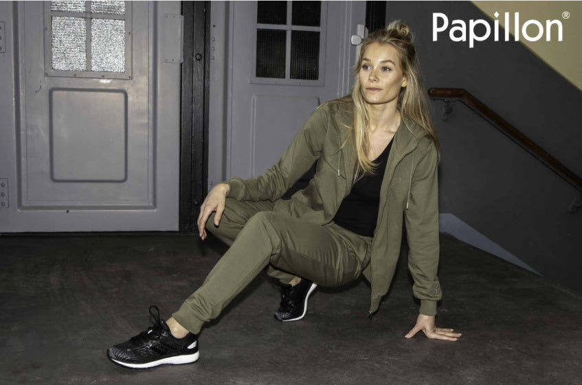 Joggingbroek manchet dames camouflagegroen maat 3XL